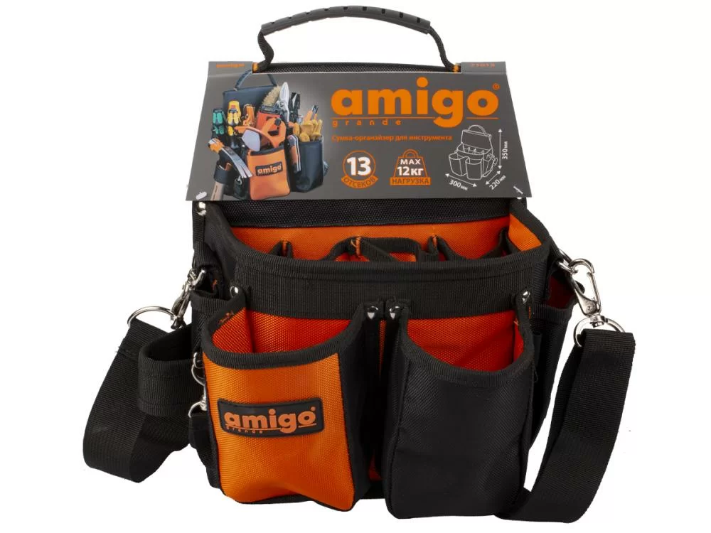 Сумка для инструментов Amigo 9" (71015) – фото №1 Сумка для инструментов Amigo 9" (71015) – №1