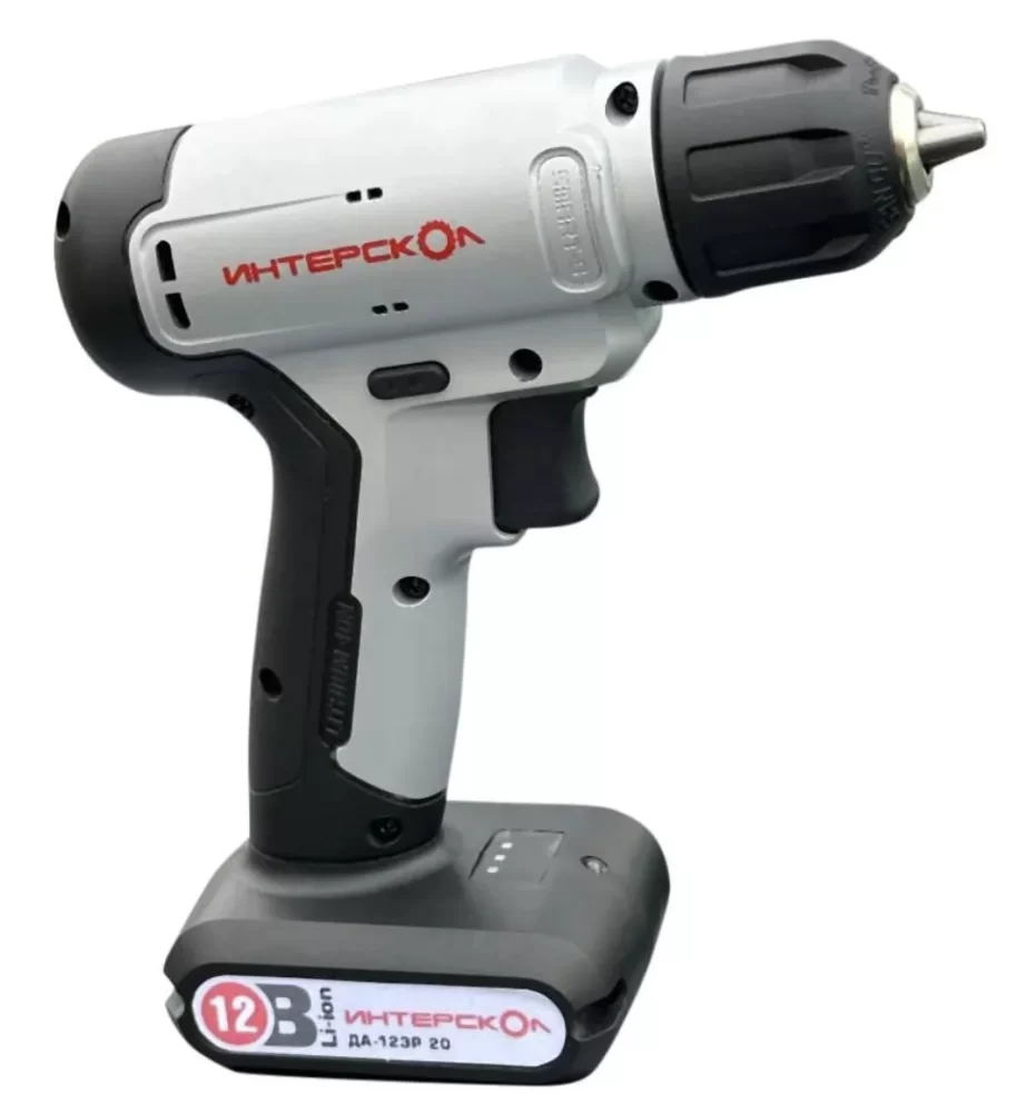 Аккумуляторная дрель-шуруповерт Интерскол ДА-12 ЭР 20 Smart – №1