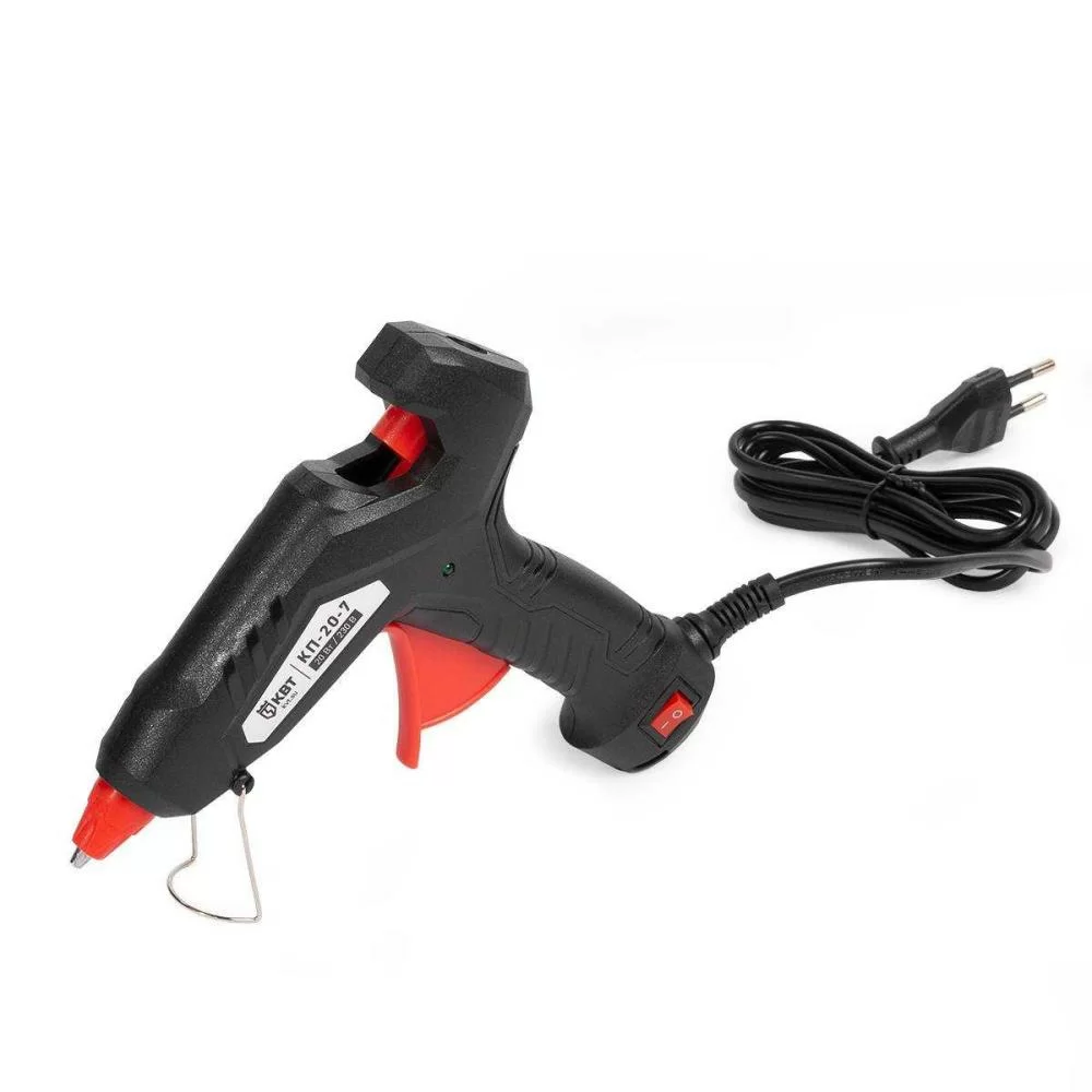 Термопистолет клеевой КВТ Профи КП-20-7 20 Вт – №1