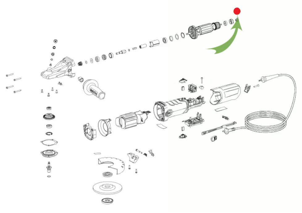 Кольцо магнитное Metabo для УШМ WEVA 15-150 – №1