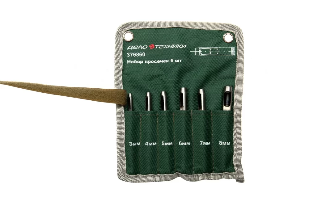 Набор просечек Дело Техники (6 шт) – фото №1 Набор просечек Дело Техники (6 шт) – №1