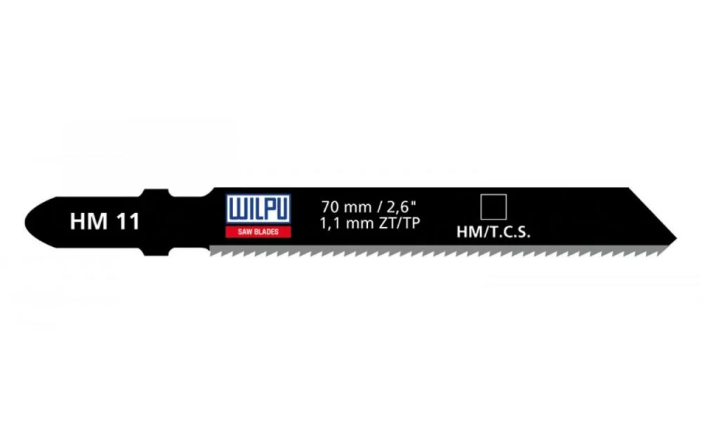 Пилка для лобзика Wilpu HM 11 76,5 мм (1 шт) – №1