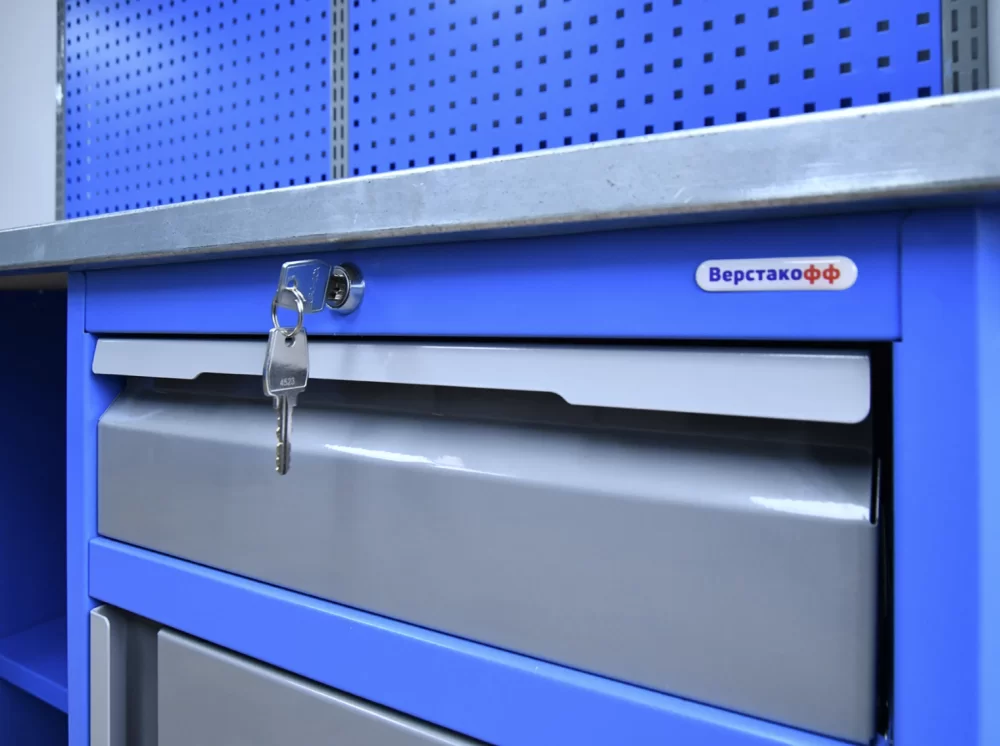 Верстак слесарный Верстакофф TNC 161.15.3-1 однотумбовый №1