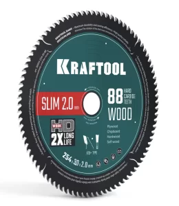 Похожие товары Диск пильный Kraftool 254х30x2,0 мм 88Т по дереву (36955-254-30-88)