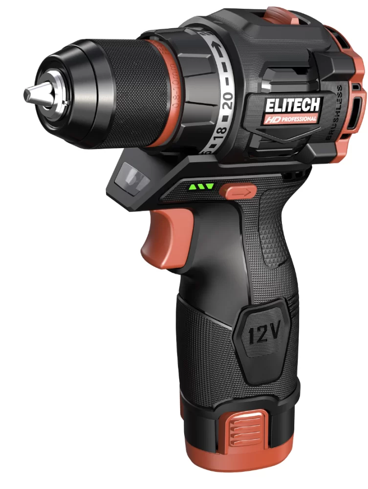 Аккумуляторная дрель-шуруповерт Elitech HD CD 12L2 (E2201.038.01) – №1