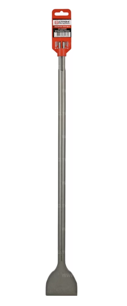 Зубило плоское Strong SDS-max 18х600х75 мм – фото №1 Зубило плоское Strong SDS-max 18х600х75 мм – №1