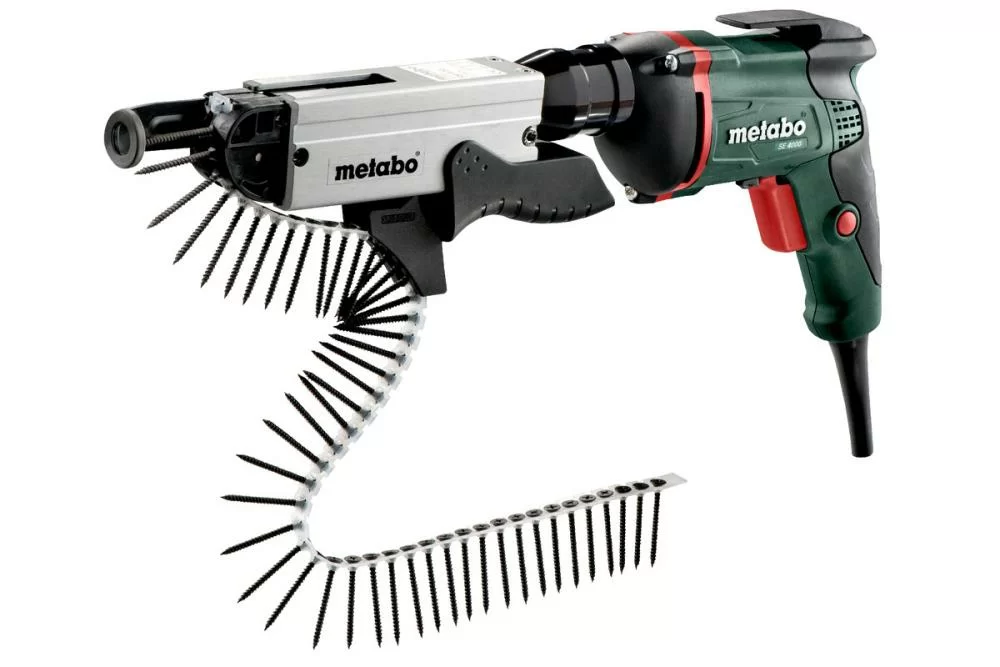 Шуруповерт для гипсокартона Metabo SE 4000 600Вт 9Нм – фото №1 Шуруповерт для гипсокартона Metabo SE 4000 600Вт 9Нм – №1