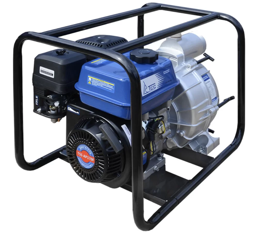 Мотопомпа бензиновая TSS PGT80 для грязной воды – №1