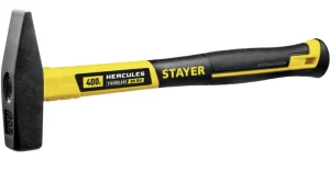 Похожие товары Молоток слесарный Stayer Hercules 400 г. с фиберглассовой рукояткой (20050-04) Похожие товары Молоток слесарный Stayer Hercules 400 г. с фиберглассовой рукояткой (20050-04)