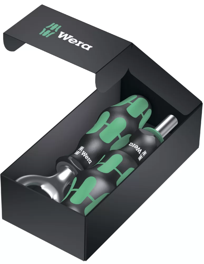 Отвертка с насадками Wera Kraftform Kompakt 28 + открывалка (136504) – фото №1 Отвертка с насадками Wera Kraftform Kompakt 28 + открывалка (136504) – №1