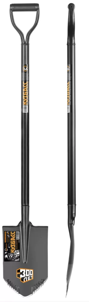 Лопата штыковая ЦентроИнструмент "Кузбасс" 120 см цельнометаллическая (1725) – №1