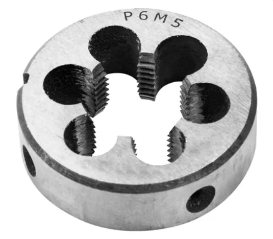 Плашка для нарезания резьбы Strong 6 мм – фото №1 Плашка для нарезания резьбы Strong 6 мм – №1