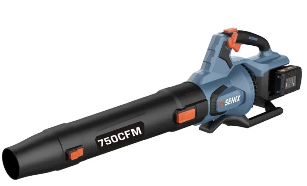 Аккумуляторная воздуходувка Senix BLAX2-M2-EU (2х5,0 Ач) №1