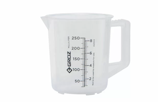 Мерная емкость из полимерных материалов GROZ для смазочных материалов, 100 мл – фото №1 Мерная емкость из полимерных материалов GROZ для смазочных материалов, 100 мл – №1