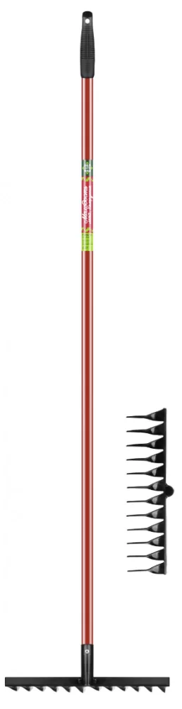 Грабли ЦентроИнструмент БЦМ с металлическим черенком, 12 зубьев (2197) – №1