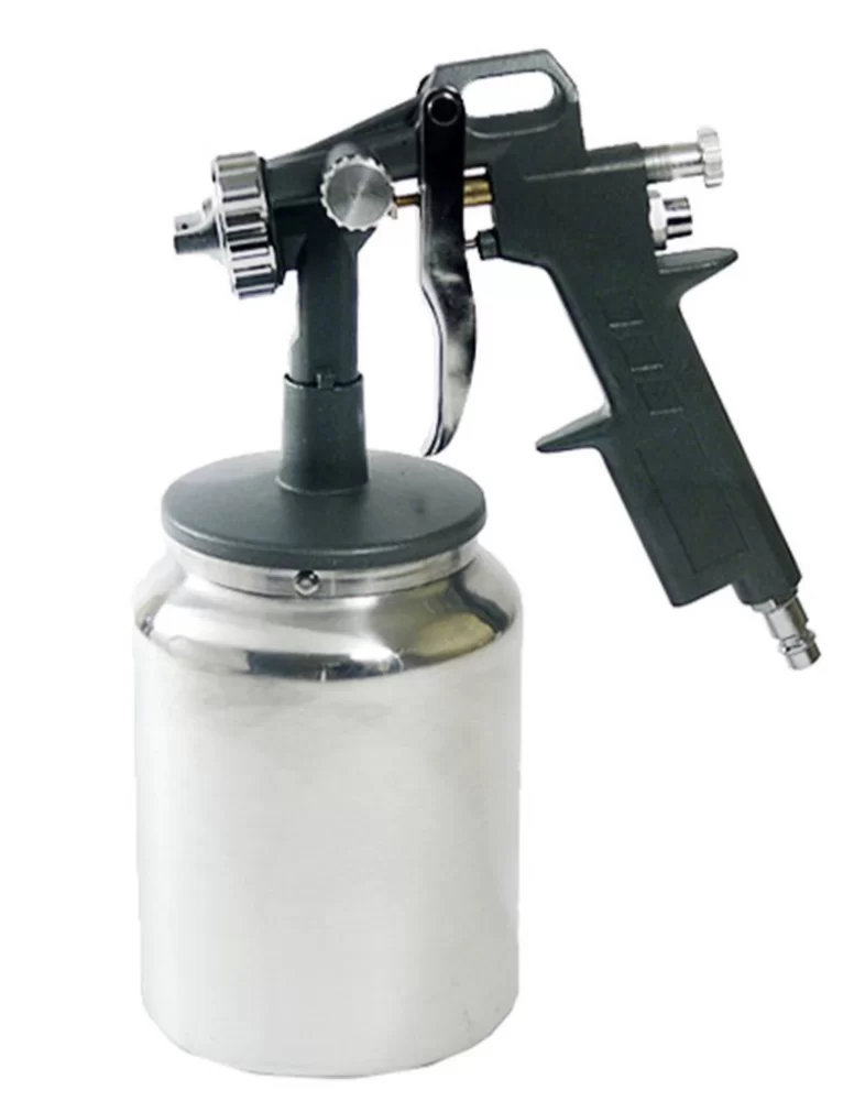 Пневматический краскораспылитель Практик с нижним бачком (65222) – №1