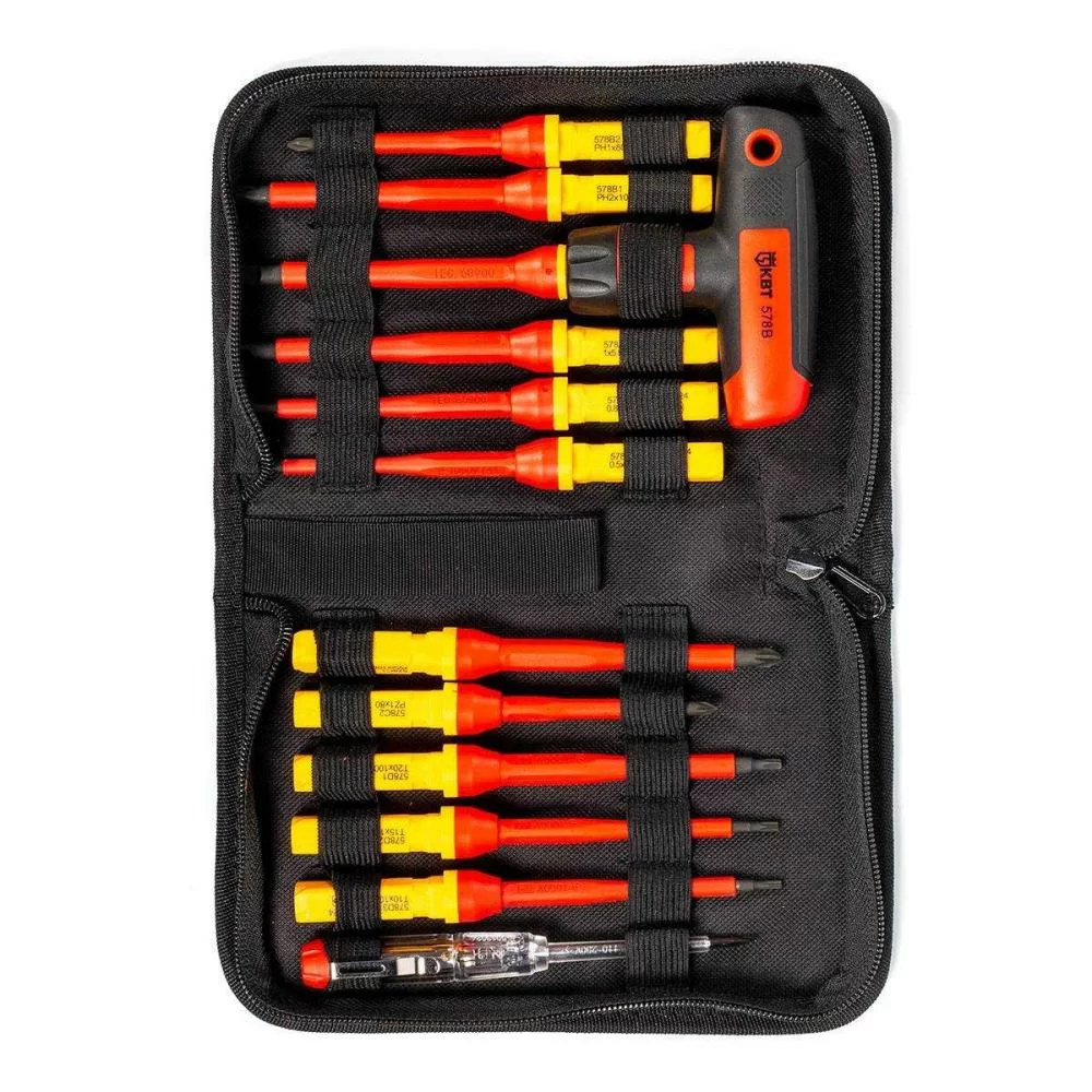 Набор диэлектрических отверток КВТ Профи НИО-4412-Т – №1