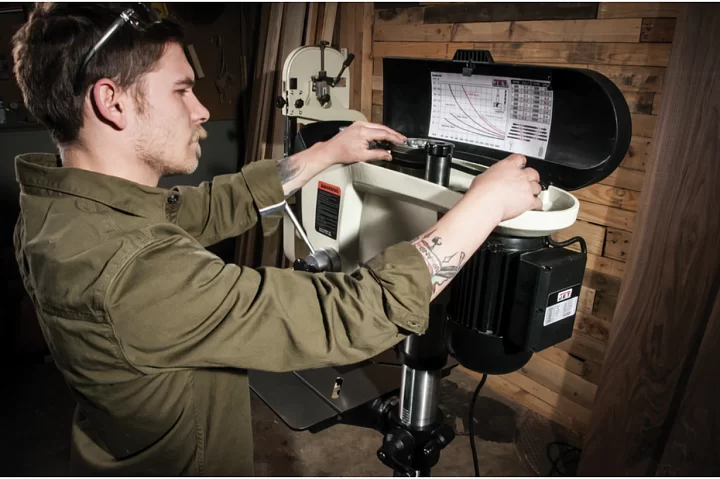 Станок сверлильный Jet JDP-17 400В №1