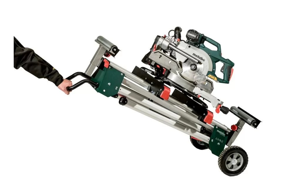 Подставка для торцовочной пилы Metabo KSU 251 на колёсах – №1