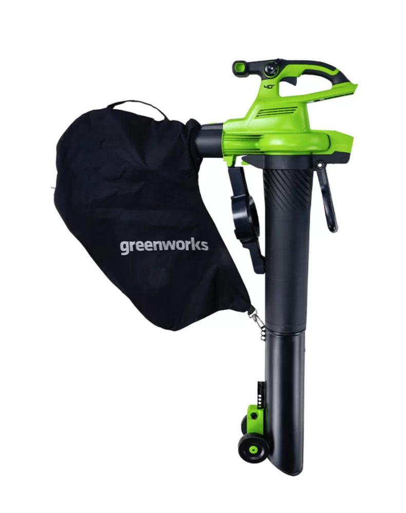 Аккумуляторный воздуходув-пылесос Greenworks 40В VT (1х4,0 Ач) №3