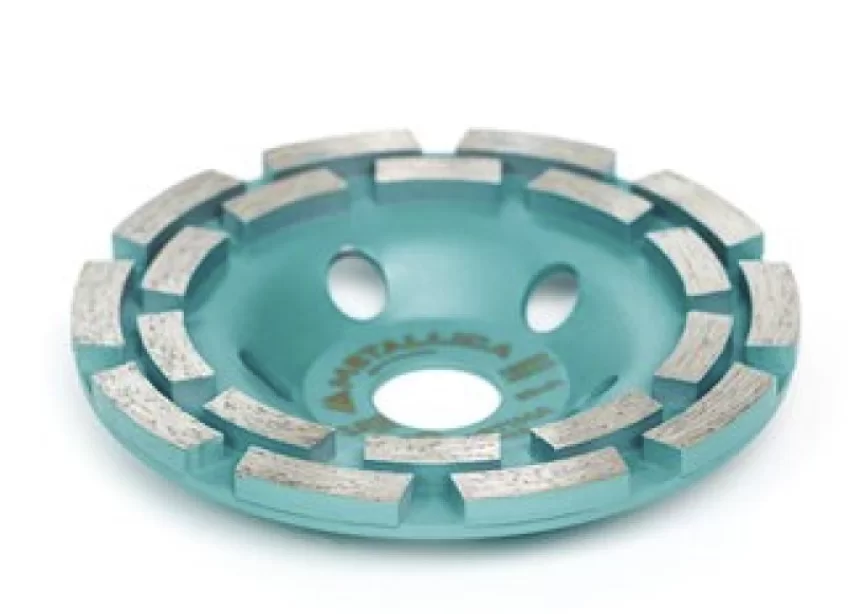 Чаша алмазная Metallica Optima 125x22,2 мм сегментная 2 -рядная – №1