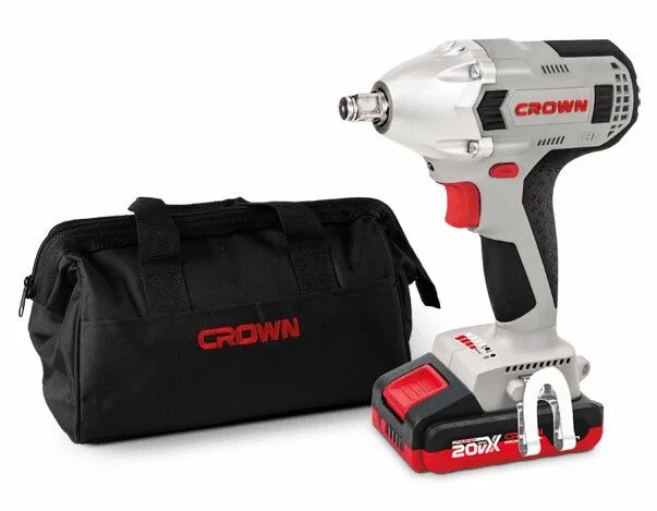 Аккумуляторный гайковерт Crown CT22015HX-2 TB (2х2,0 Ач) – №1