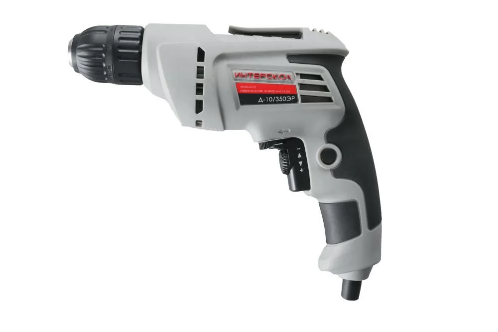 Дрель Интерскол Д-10/350 ЭР – фото №1 Дрель Интерскол Д-10/350 ЭР – №1