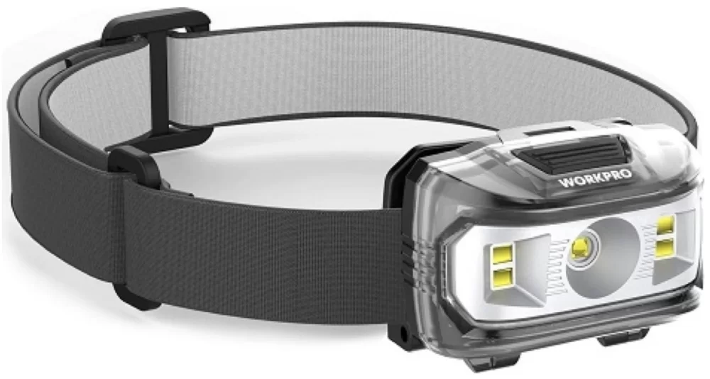 Фонарь налобный WORKPRO 80-300 LM черный (WP353001WE) – №1