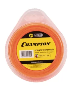 Может понадобиться Леска для триммера Champion Twisted Square 2,4 мм/12 м витая Может пригодиться Леска для триммера Champion Twisted Square 2,4 мм/12 м витая