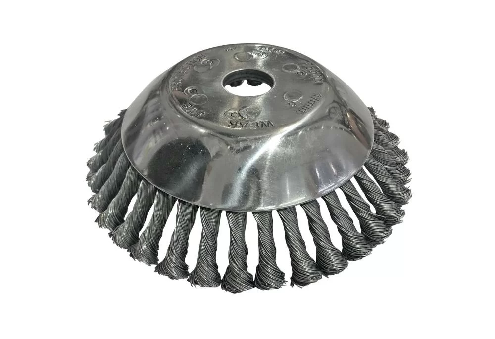 Щетка триммерная Rezer ТВН 200 для зачистки тротуарной плитки – №1