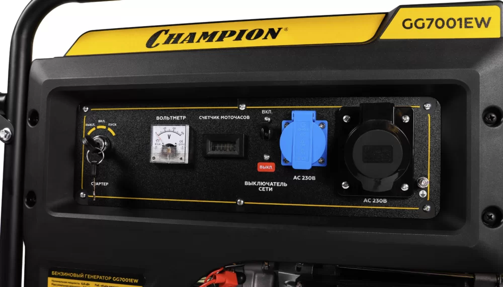 Генератор бензиновый Champion GG7001EW – №4