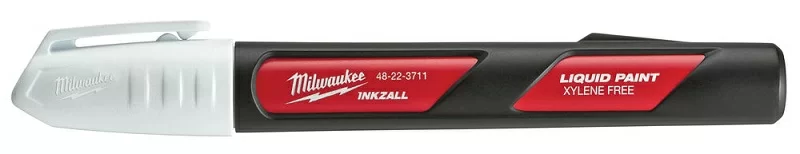 Маркер строительный Milwaukee Inkzall LP 3 мм, белый – №1