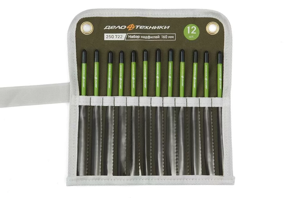 Набор надфилей Дело Техники 160 мм (12 шт) – №1