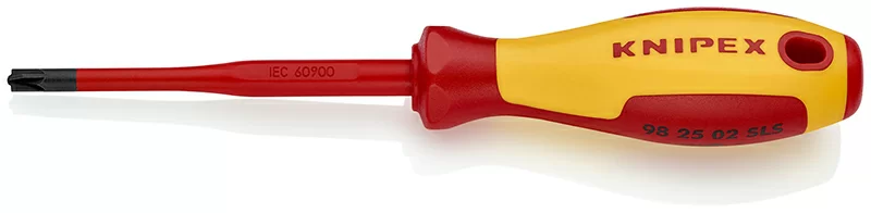 Отвертка крестовая Knipex VDE PZ2 х 100 мм диэлектрическая – фото №1 Отвертка крестовая Knipex VDE PZ2 х 100 мм диэлектрическая – №1