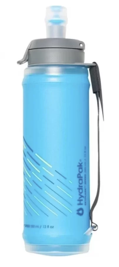 Бутылка мягкая для воды HydraPak SkyFlask 0,35 л. голубая – №1