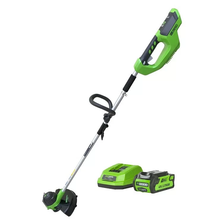 Аккумуляторный триммер Greenworks G40LTK4 4A/h + з/у – №1