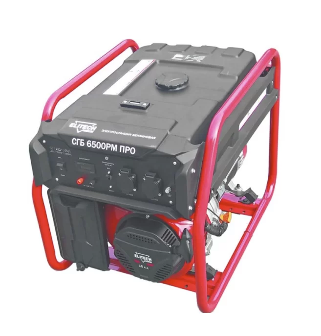 Генератор бензиновый Elitech СГБ 6500РМ ПРО – №1