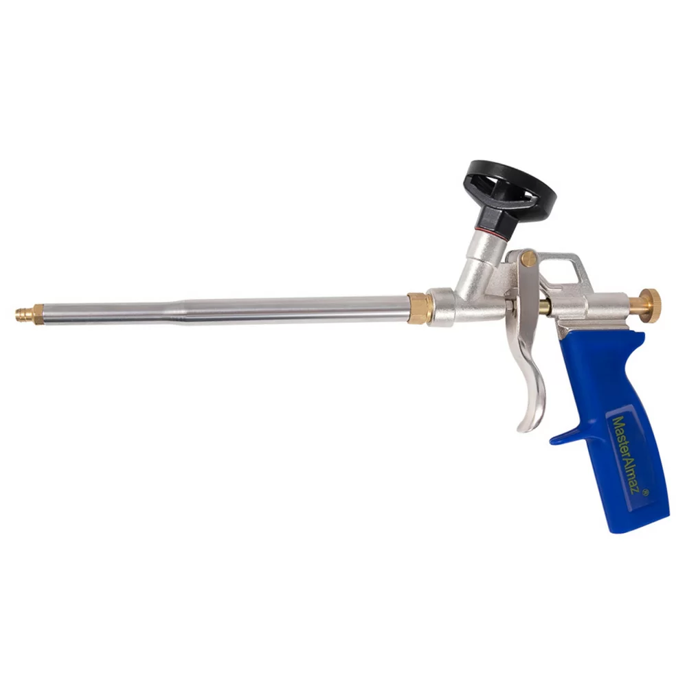 Пистолет для монтажной пены с тефлоновым штоком МастерАлмаз – фото №1 Пистолет для монтажной пены с тефлоновым штоком МастерАлмаз – №1