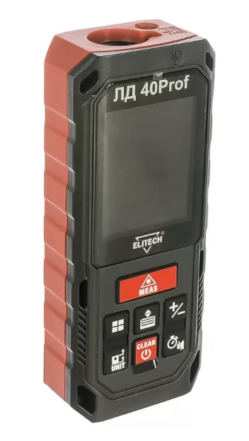 Лазерный дальномер Elitech ЛД 40 Prof – №1