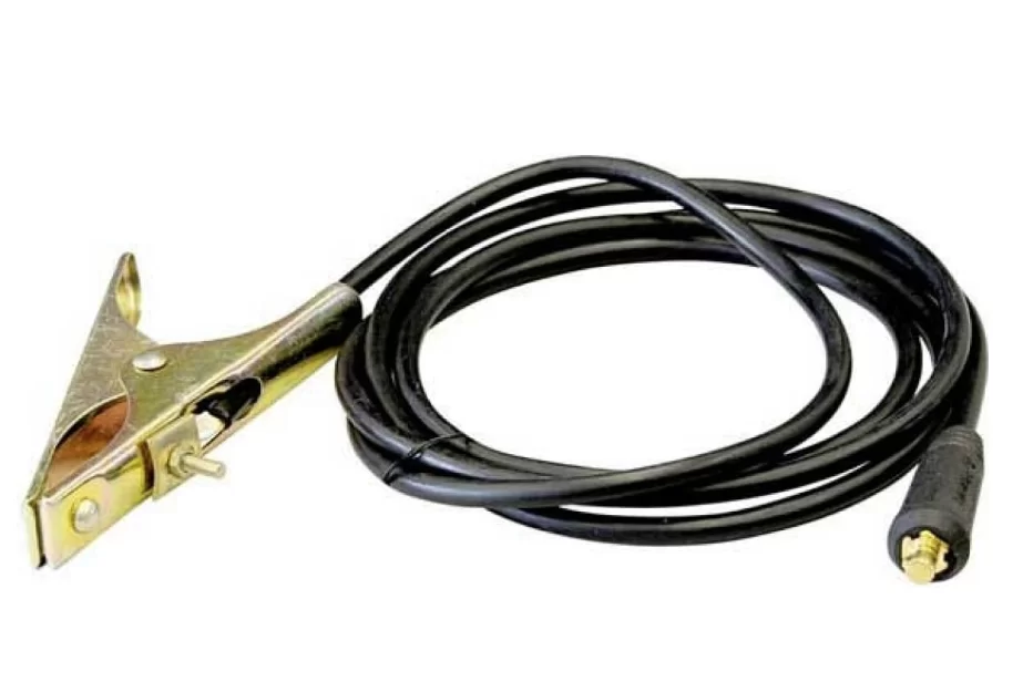 Кабель сварочный Elitech 300А с зажимом заземления, 3 м – №1