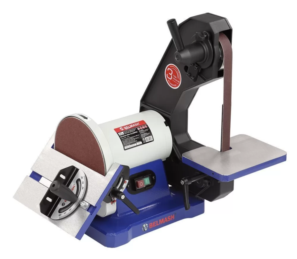 Станок шлифовальный ленточно-дисковый Белмаш BDG 25/200PRO – №5