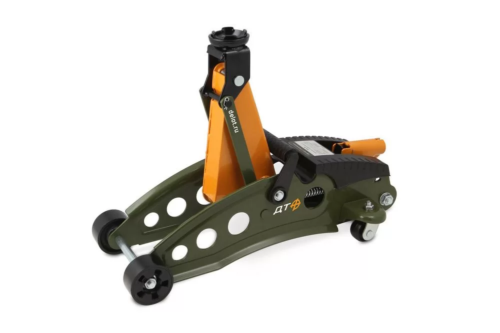 Домкрат подкатной Дело Техники 2т, 130-350 мм №2