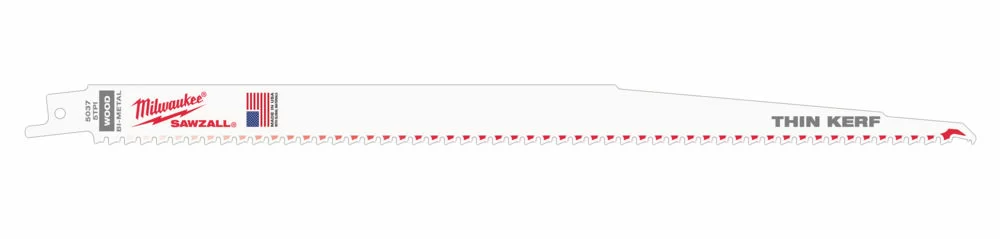 Полотно сабельное Milwaukee Fang Tip 300x5 мм (1 шт) – №2