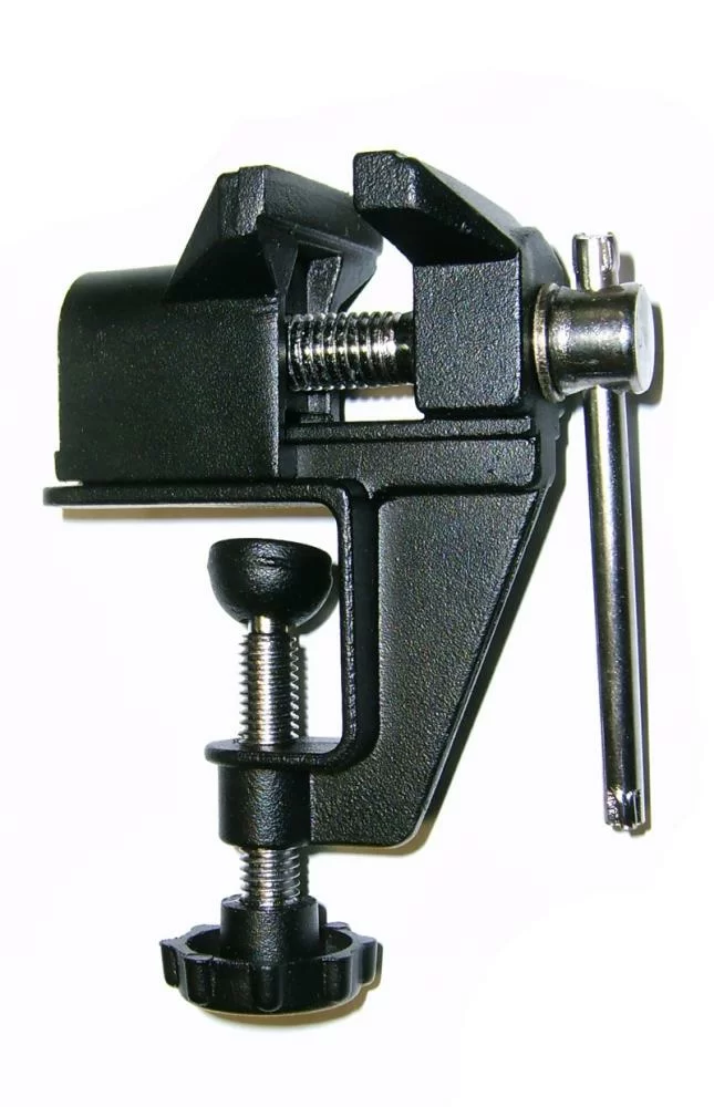 Тиски слесарные Skrab Al 40 мм настольные (25300) – №1