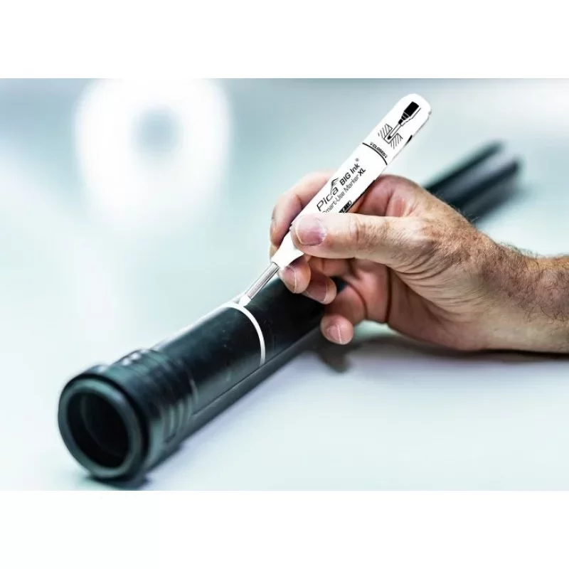 Маркер строительный для глубоких отверстий Pica BIG Ink Smart-Use 2-4 мм, белый (170/52) №2