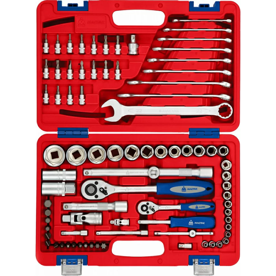 Набор инструментов универсальный Мастак 01-082C (82 шт) – №1
