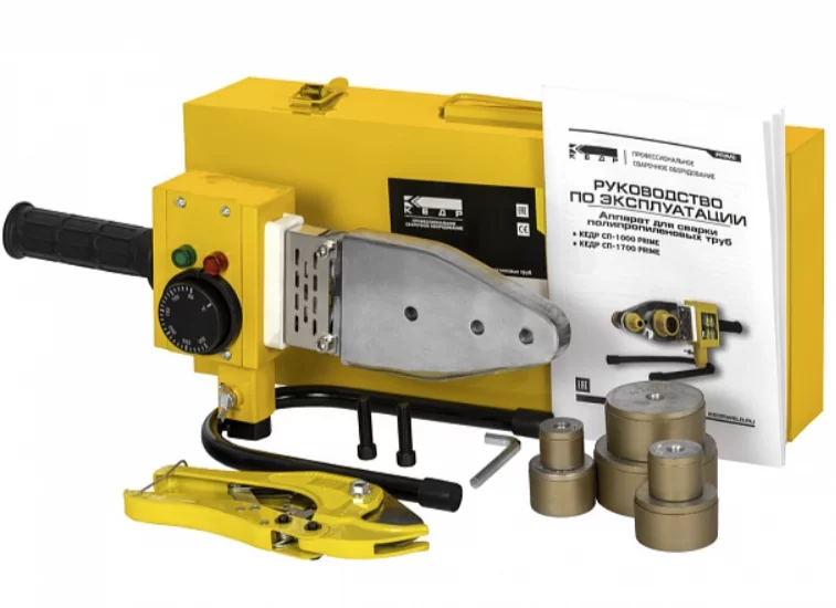 Сварочный аппарат для полипропиленовых труб Кедр СП-1000 PRIME в кейсе – №1