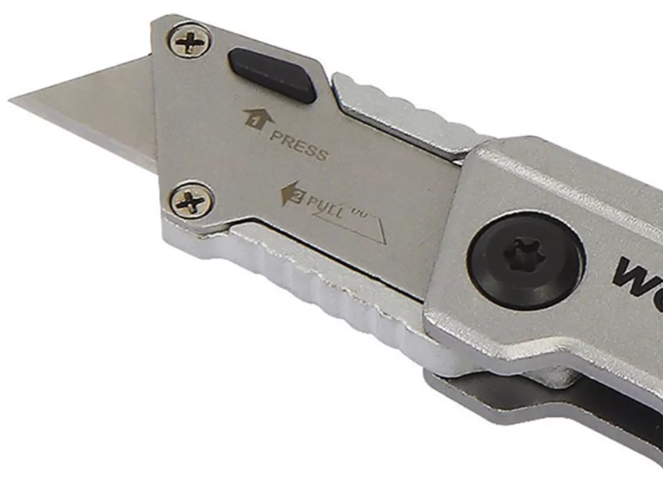 Нож складной WORKPRO алюминиевый (WP211010) – №2