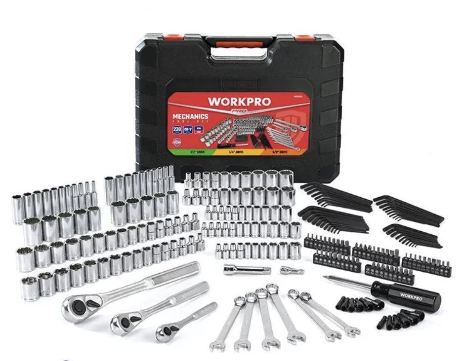 Набор инструментов WORKPRO (230 шт) (WP202537) – №1