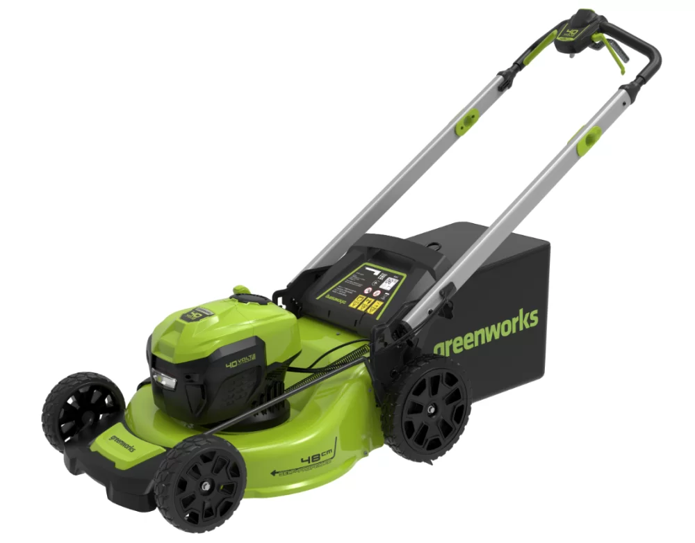 Аккумуляторная самоходная газонокосилка Greenworks GD40LM48SP (1х4,0 Ач) – №1